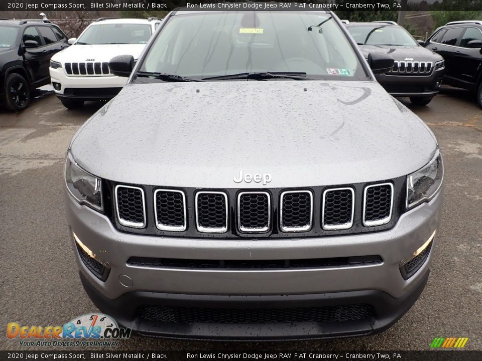 2020 Jeep Compass Sport Billet Silver Metallic / Black Photo #8