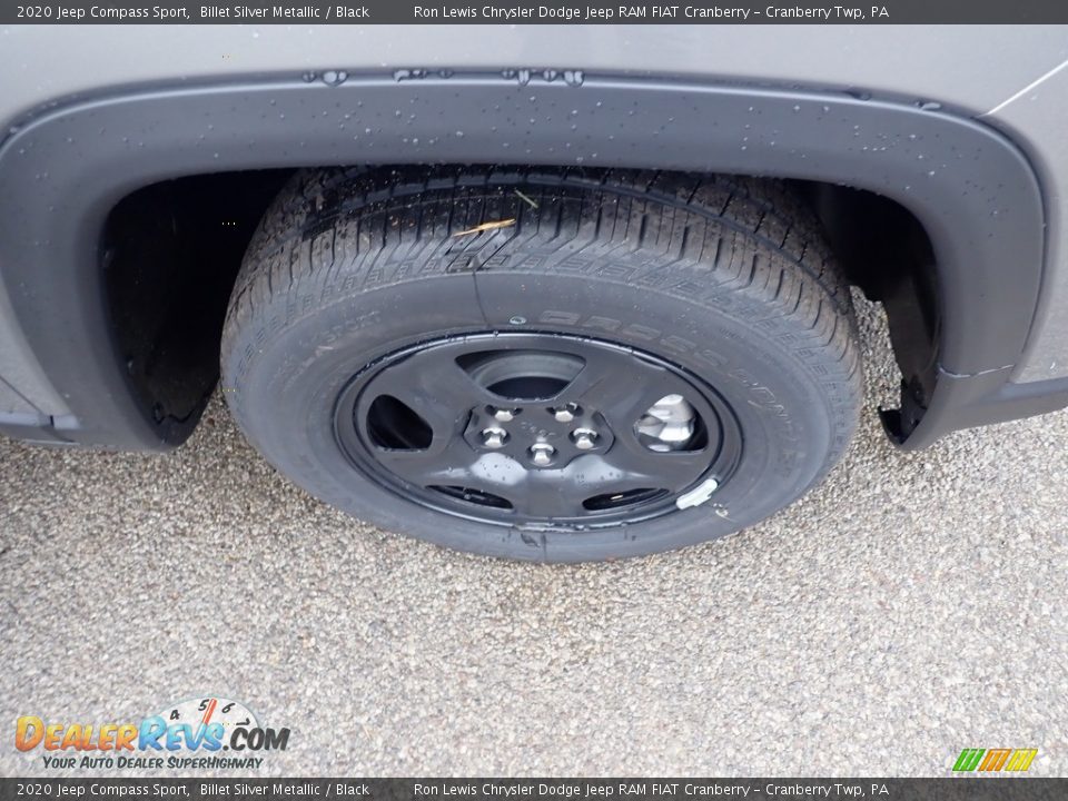 2020 Jeep Compass Sport Billet Silver Metallic / Black Photo #9