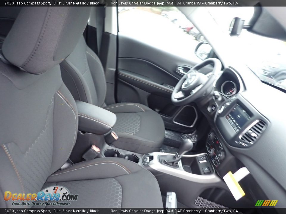 2020 Jeep Compass Sport Billet Silver Metallic / Black Photo #10