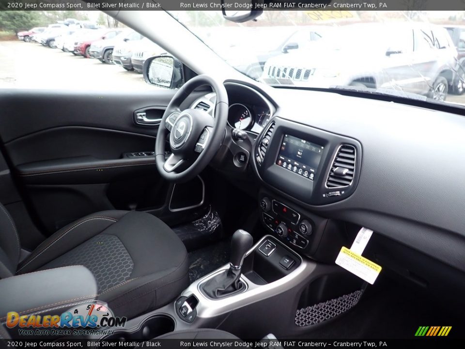 2020 Jeep Compass Sport Billet Silver Metallic / Black Photo #11
