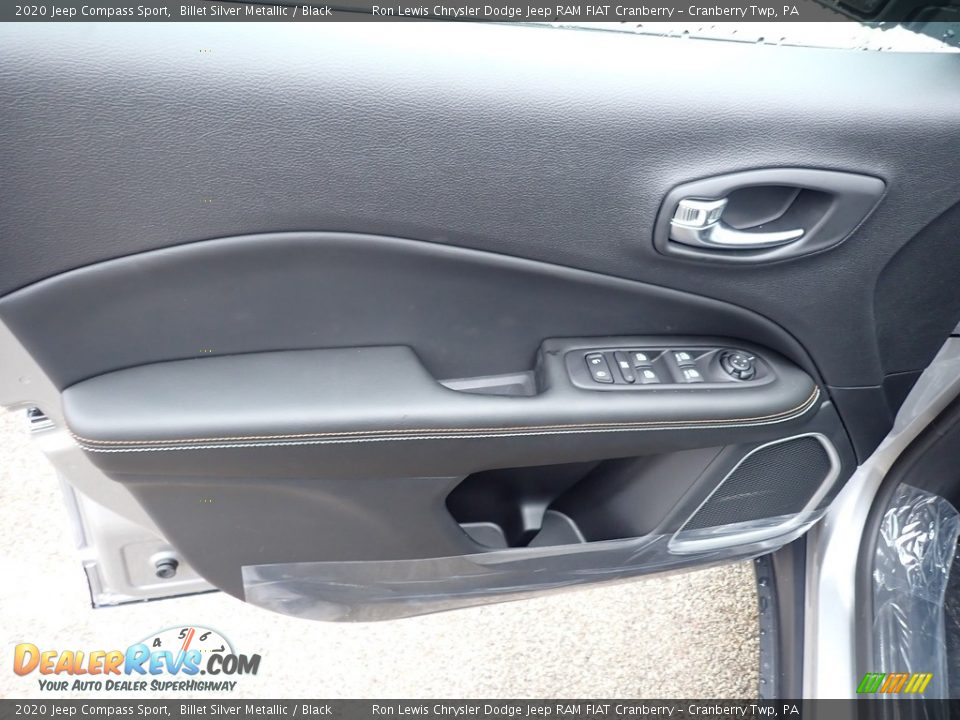 2020 Jeep Compass Sport Billet Silver Metallic / Black Photo #13