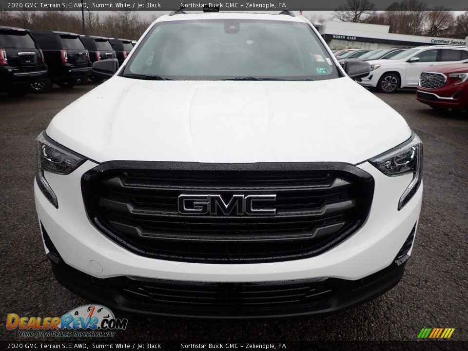 2020 GMC Terrain SLE AWD Summit White / Jet Black Photo #2