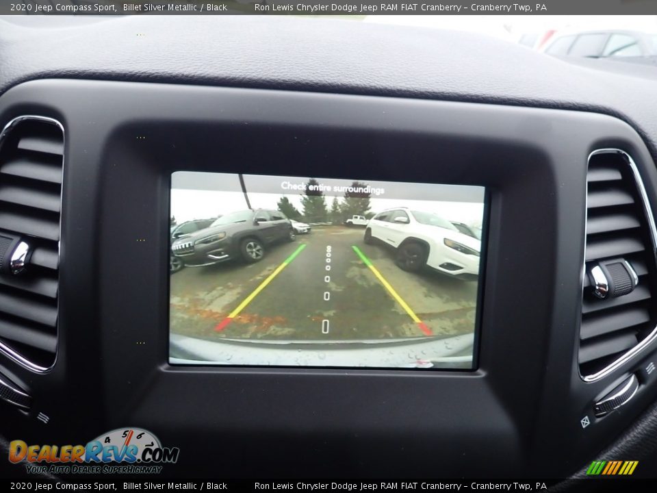 2020 Jeep Compass Sport Billet Silver Metallic / Black Photo #16