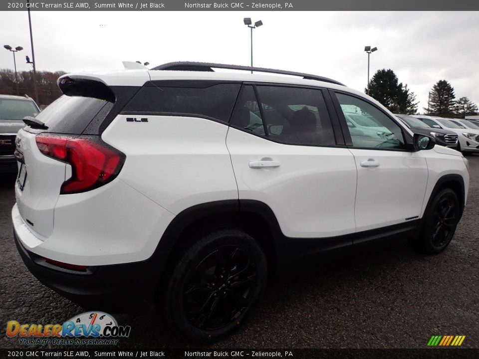 2020 GMC Terrain SLE AWD Summit White / Jet Black Photo #5