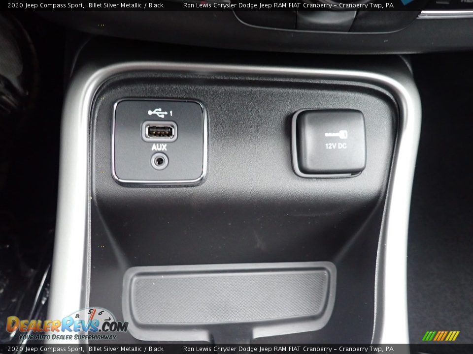 2020 Jeep Compass Sport Billet Silver Metallic / Black Photo #20