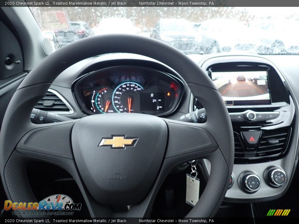 2020 Chevrolet Spark LS Toasted Marshmallow Metallic / Jet Black Photo #19