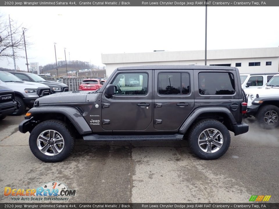 Granite Crystal Metallic 2020 Jeep Wrangler Unlimited Sahara 4x4 Photo #2