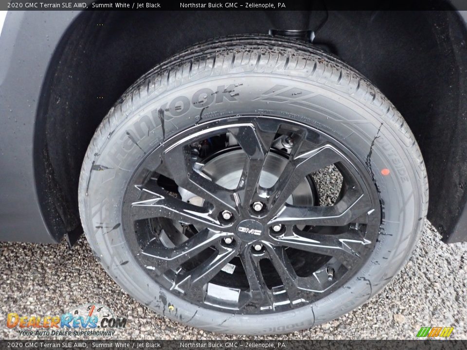 2020 GMC Terrain SLE AWD Summit White / Jet Black Photo #10