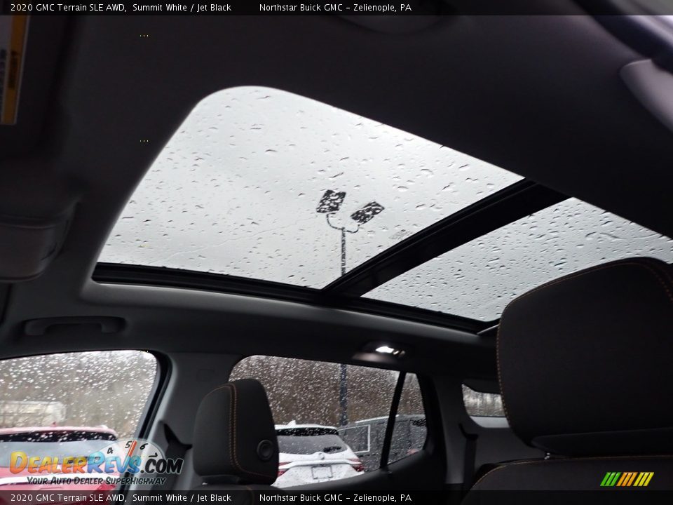 2020 GMC Terrain SLE AWD Summit White / Jet Black Photo #11
