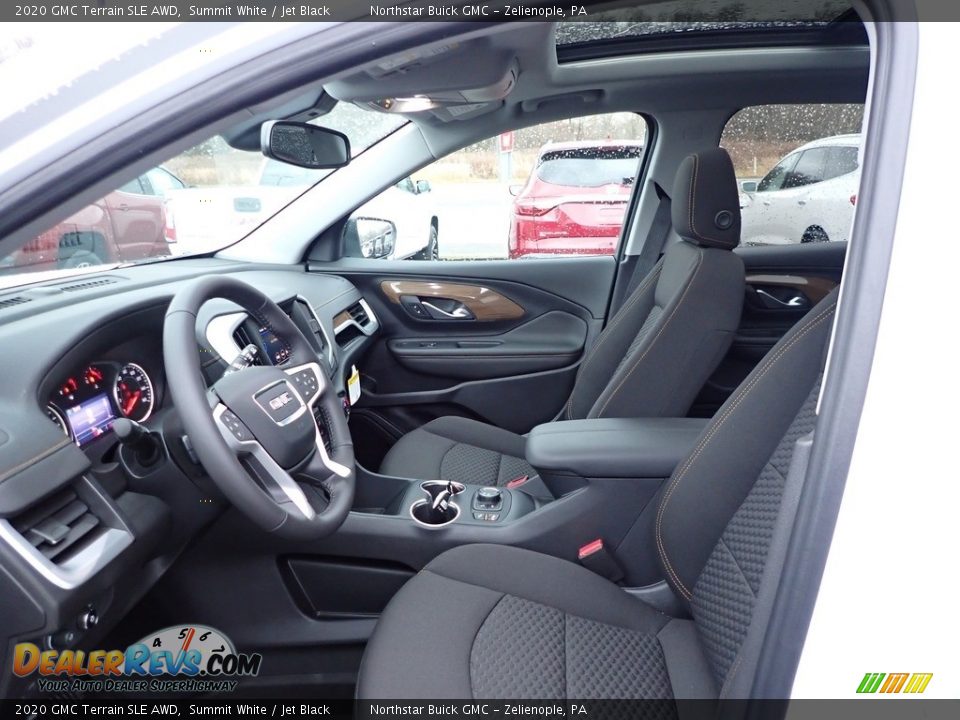 2020 GMC Terrain SLE AWD Summit White / Jet Black Photo #14