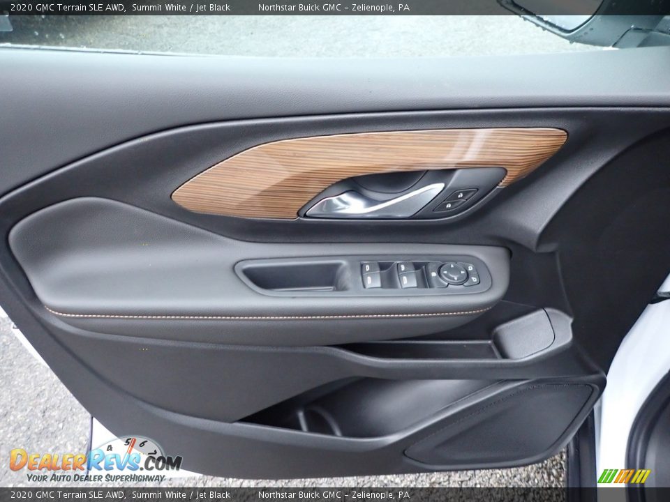 2020 GMC Terrain SLE AWD Summit White / Jet Black Photo #17