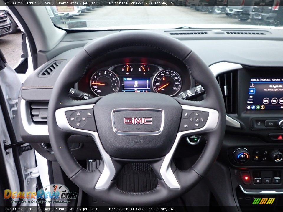 2020 GMC Terrain SLE AWD Summit White / Jet Black Photo #18