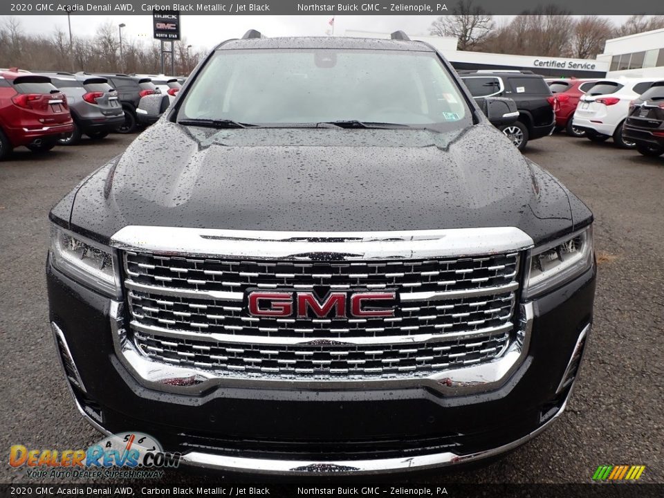 2020 GMC Acadia Denali AWD Carbon Black Metallic / Jet Black Photo #2