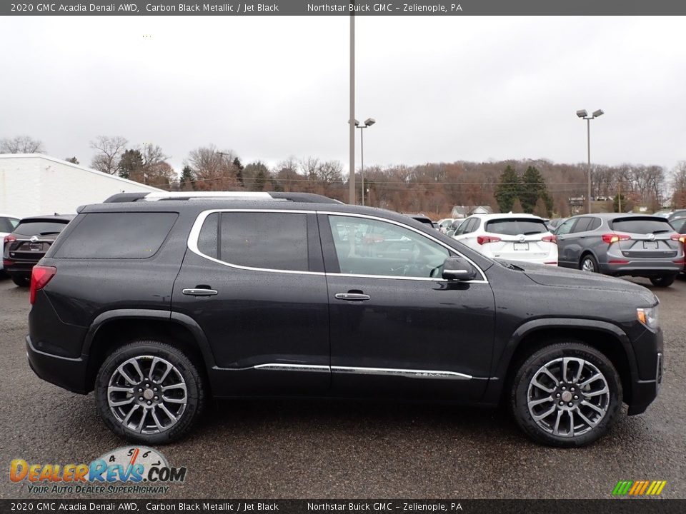 Carbon Black Metallic 2020 GMC Acadia Denali AWD Photo #4