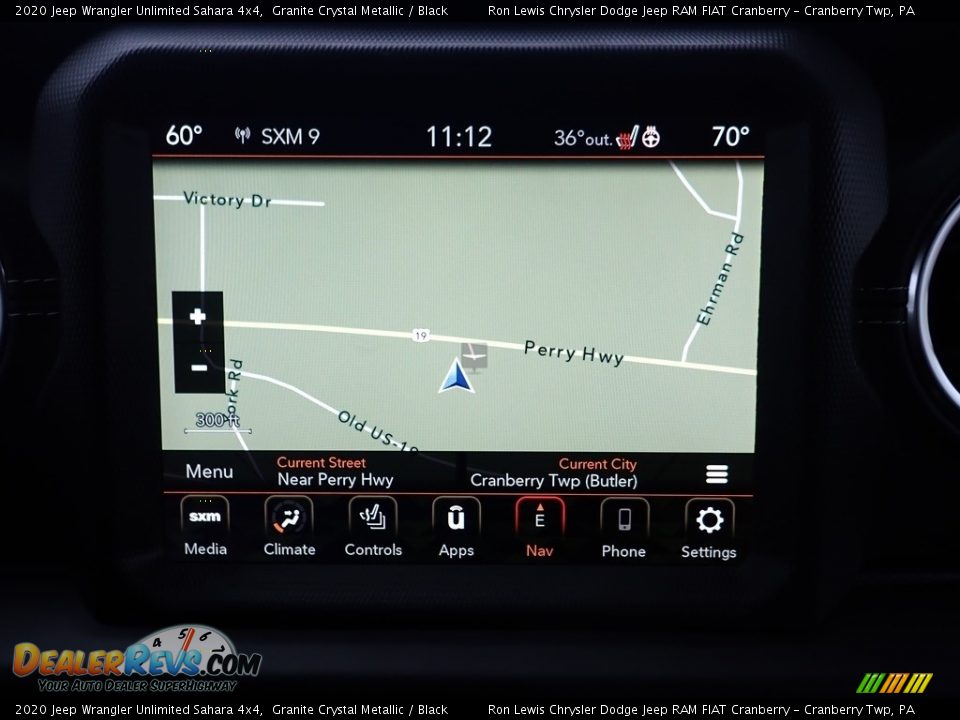 2020 Jeep Wrangler Unlimited Sahara 4x4 Granite Crystal Metallic / Black Photo #17