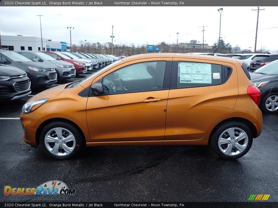 Orange Burst Metallic 2020 Chevrolet Spark LS Photo #2