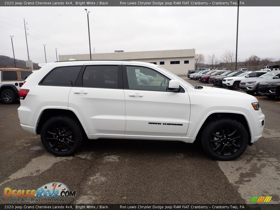 2020 Jeep Grand Cherokee Laredo 4x4 Bright White / Black Photo #6