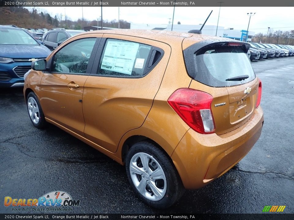 2020 Chevrolet Spark LS Orange Burst Metallic / Jet Black Photo #3