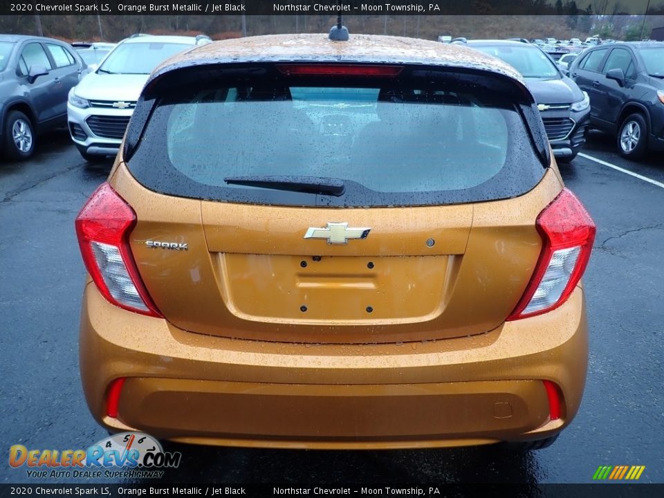 2020 Chevrolet Spark LS Orange Burst Metallic / Jet Black Photo #4