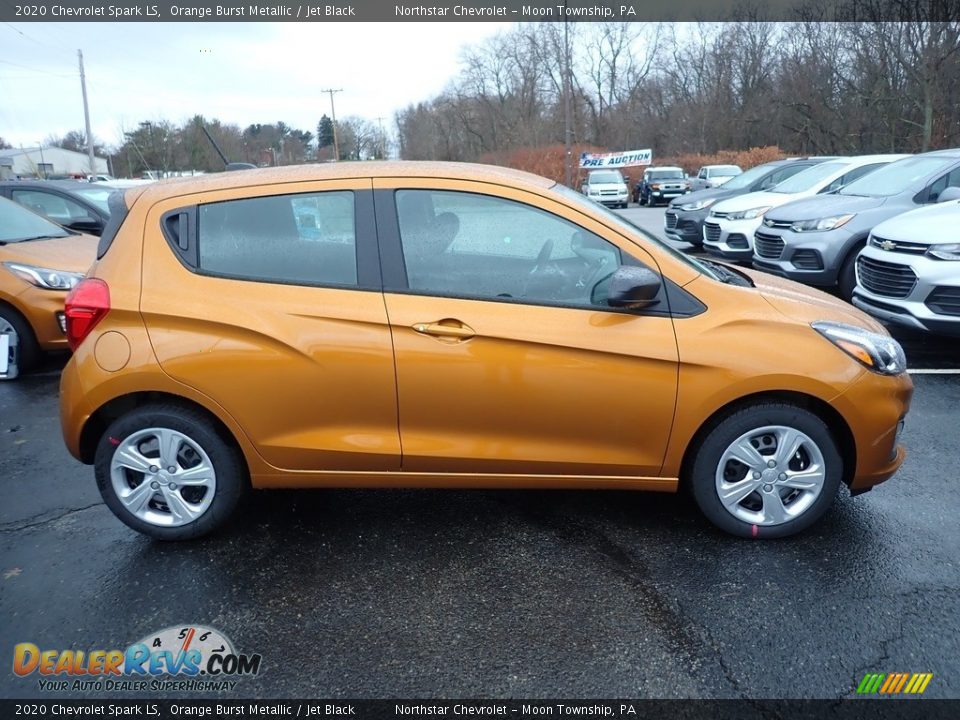 Orange Burst Metallic 2020 Chevrolet Spark LS Photo #6