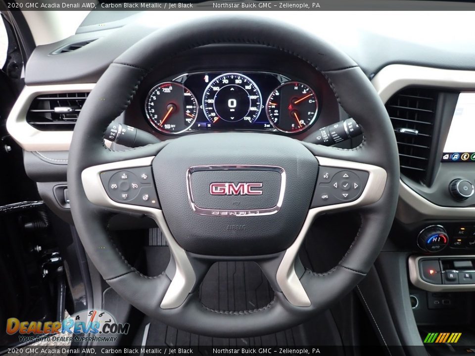 2020 GMC Acadia Denali AWD Steering Wheel Photo #18