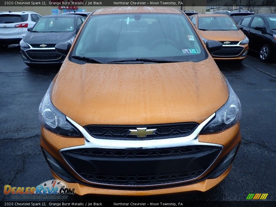 2020 Chevrolet Spark LS Orange Burst Metallic / Jet Black Photo #8