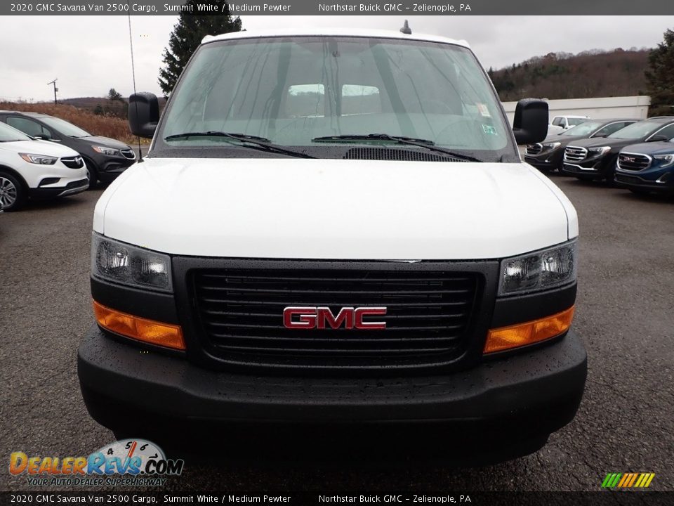 2020 GMC Savana Van 2500 Cargo Summit White / Medium Pewter Photo #2