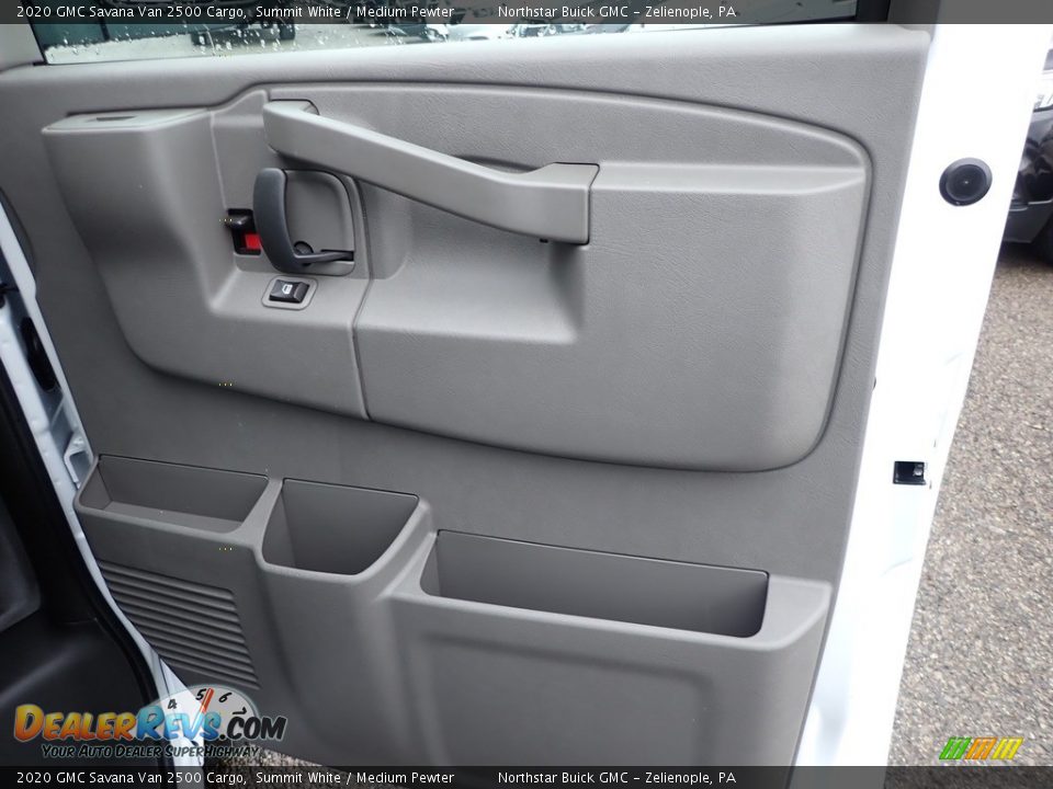 2020 GMC Savana Van 2500 Cargo Summit White / Medium Pewter Photo #5