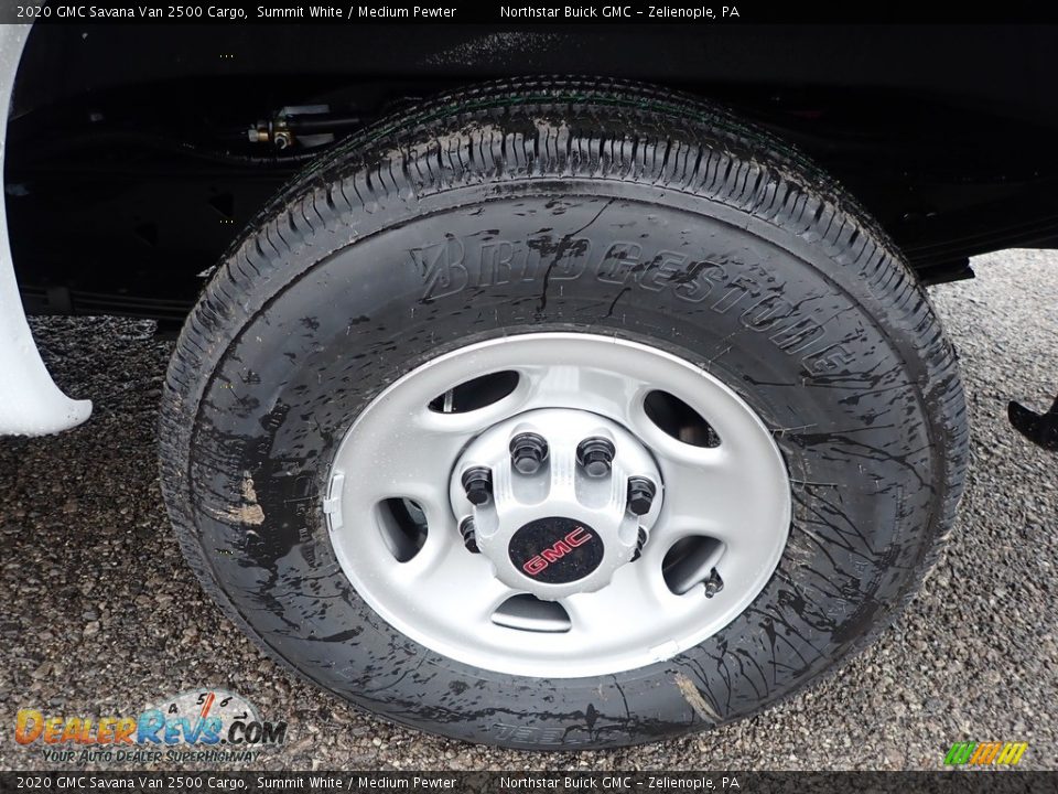 2020 GMC Savana Van 2500 Cargo Summit White / Medium Pewter Photo #12