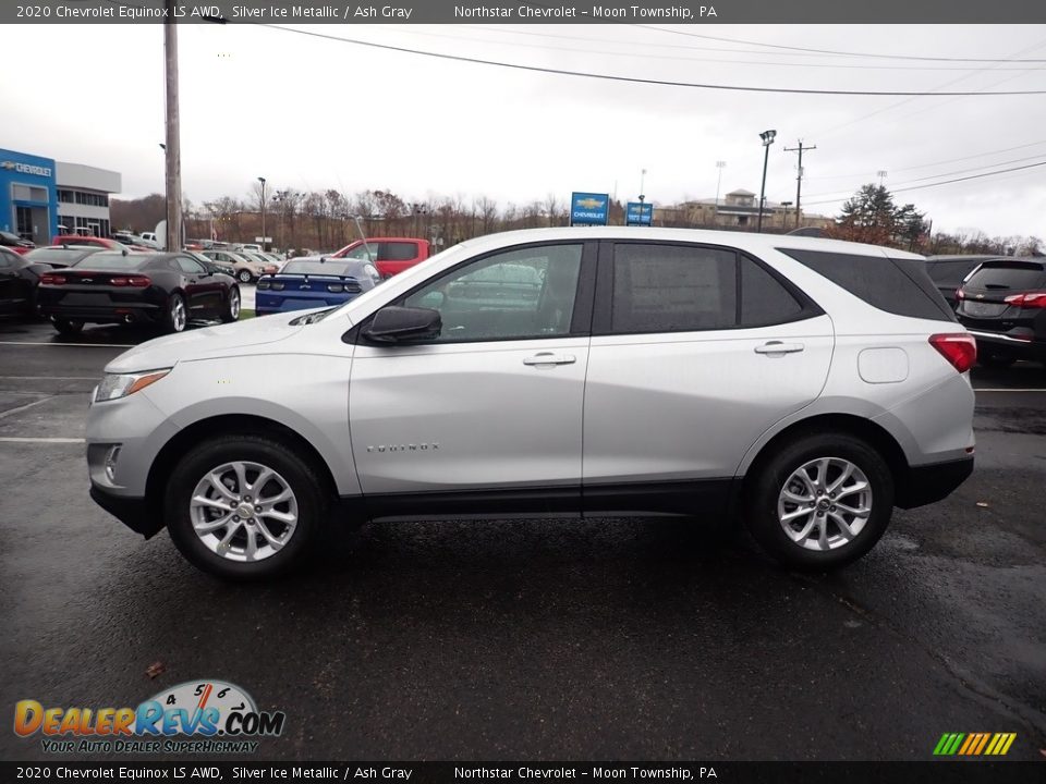 Silver Ice Metallic 2020 Chevrolet Equinox LS AWD Photo #2