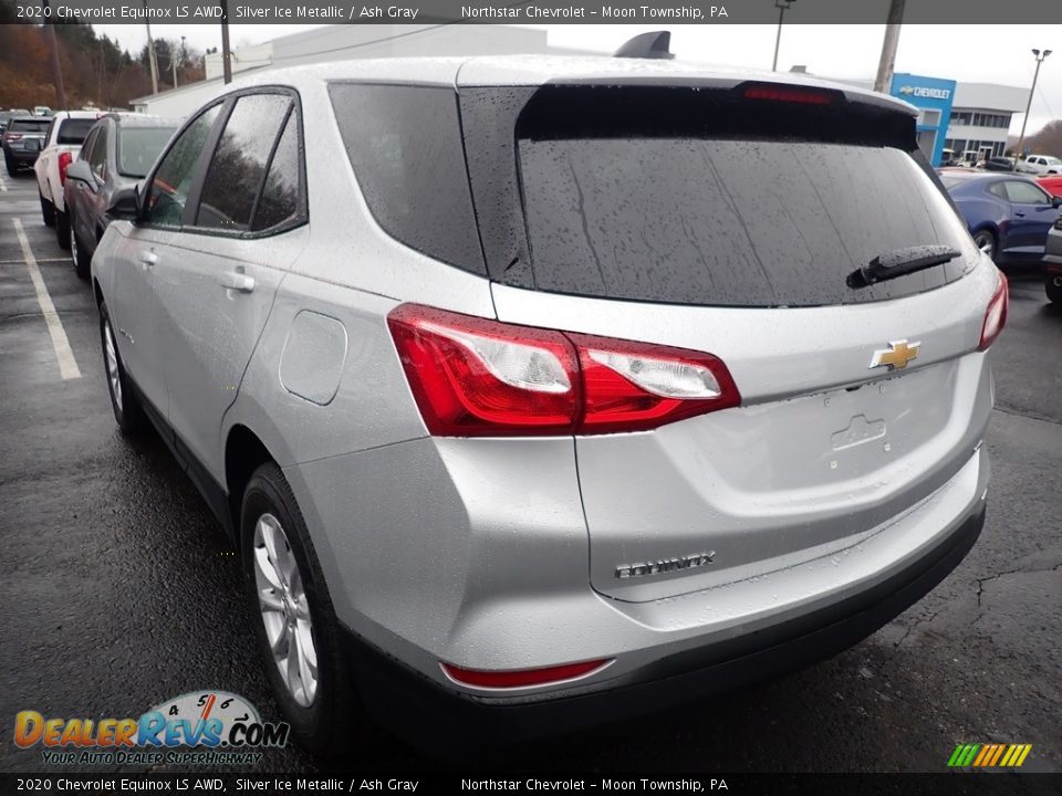 2020 Chevrolet Equinox LS AWD Silver Ice Metallic / Ash Gray Photo #3