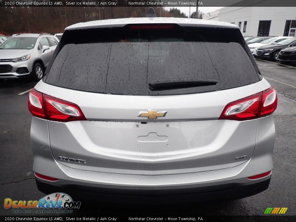 2020 Chevrolet Equinox LS AWD Silver Ice Metallic / Ash Gray Photo #4