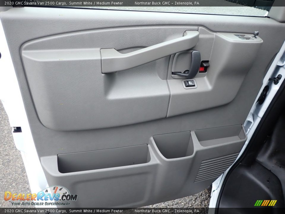 2020 GMC Savana Van 2500 Cargo Summit White / Medium Pewter Photo #16