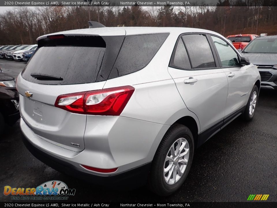 2020 Chevrolet Equinox LS AWD Silver Ice Metallic / Ash Gray Photo #5