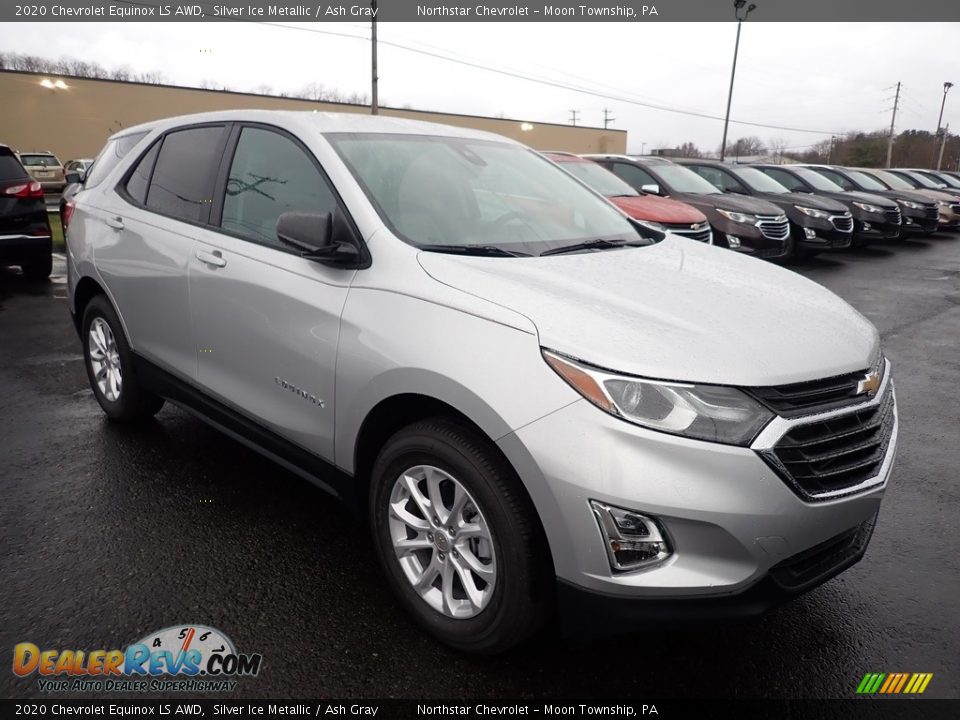 Silver Ice Metallic 2020 Chevrolet Equinox LS AWD Photo #7