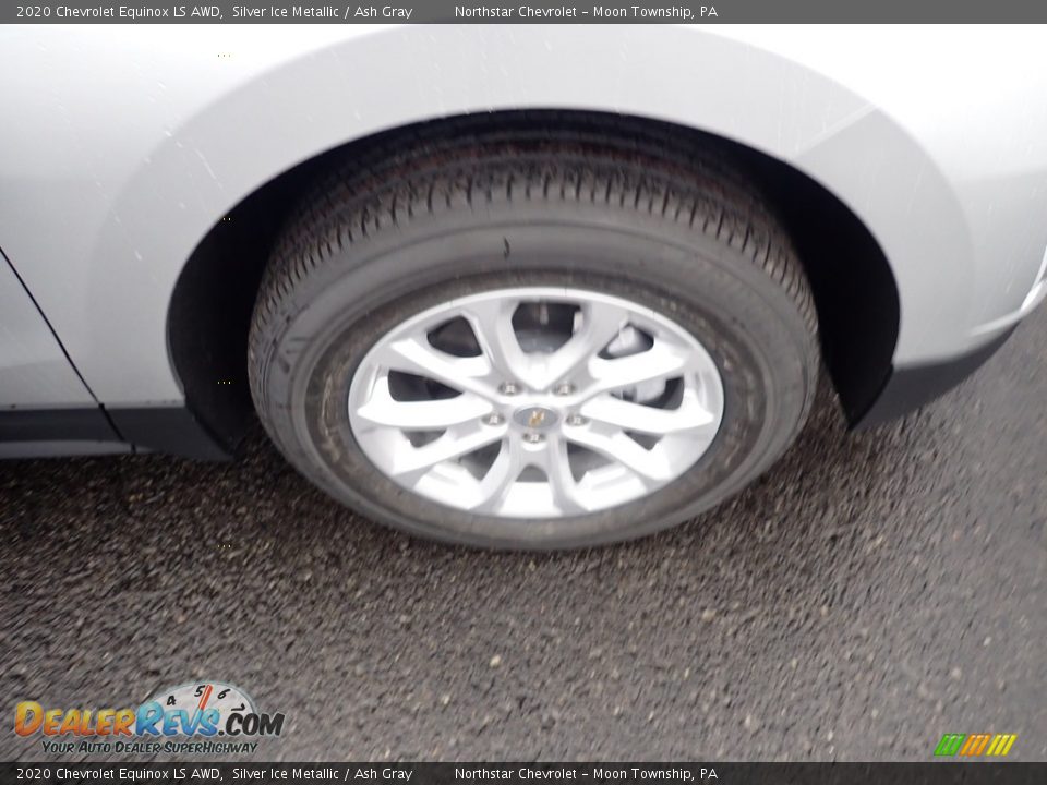 2020 Chevrolet Equinox LS AWD Silver Ice Metallic / Ash Gray Photo #8