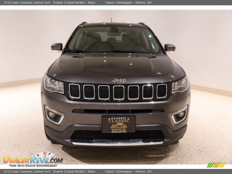 2019 Jeep Compass Limited 4x4 Granite Crystal Metallic / Black Photo #2