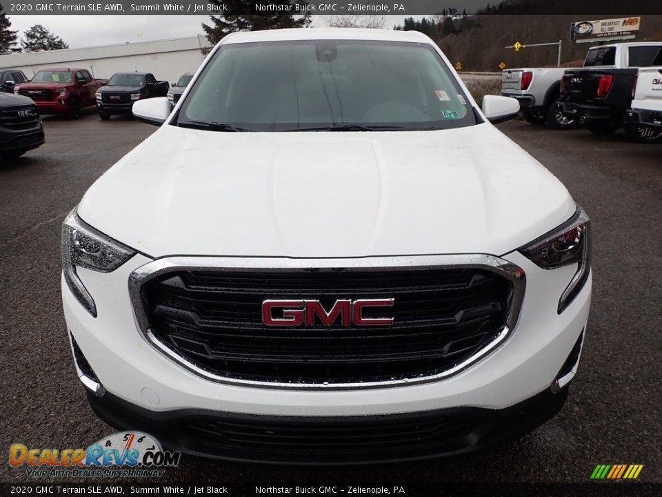 2020 GMC Terrain SLE AWD Summit White / Jet Black Photo #2