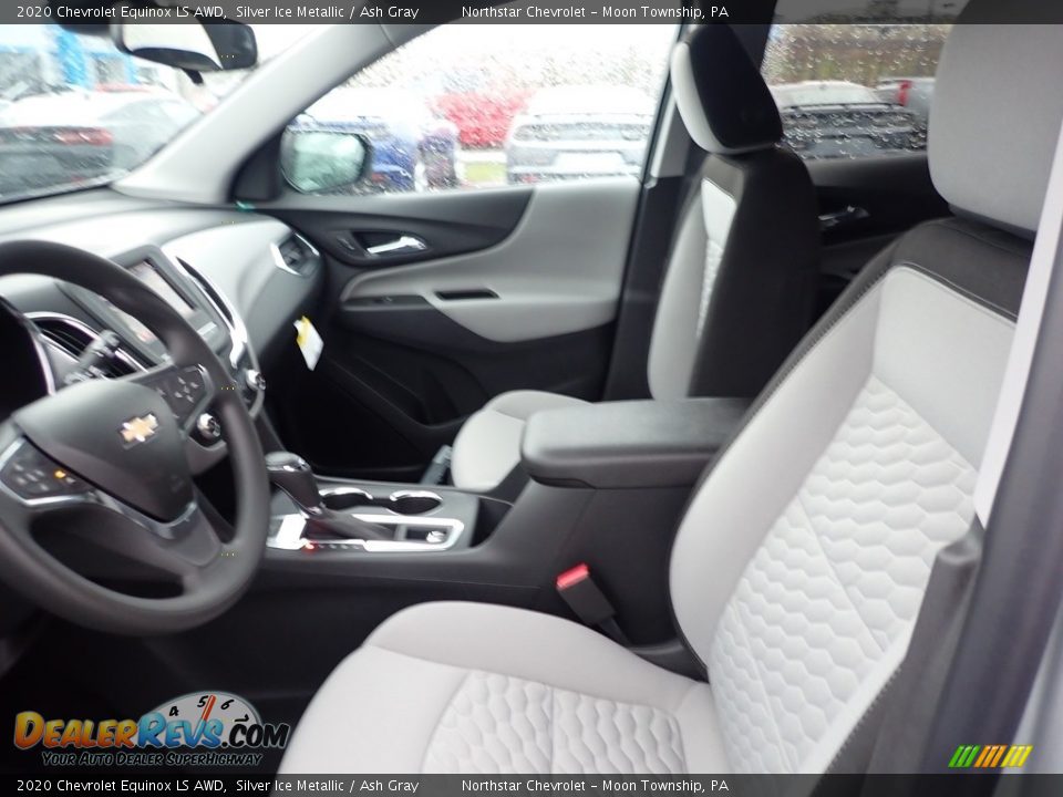 2020 Chevrolet Equinox LS AWD Silver Ice Metallic / Ash Gray Photo #12