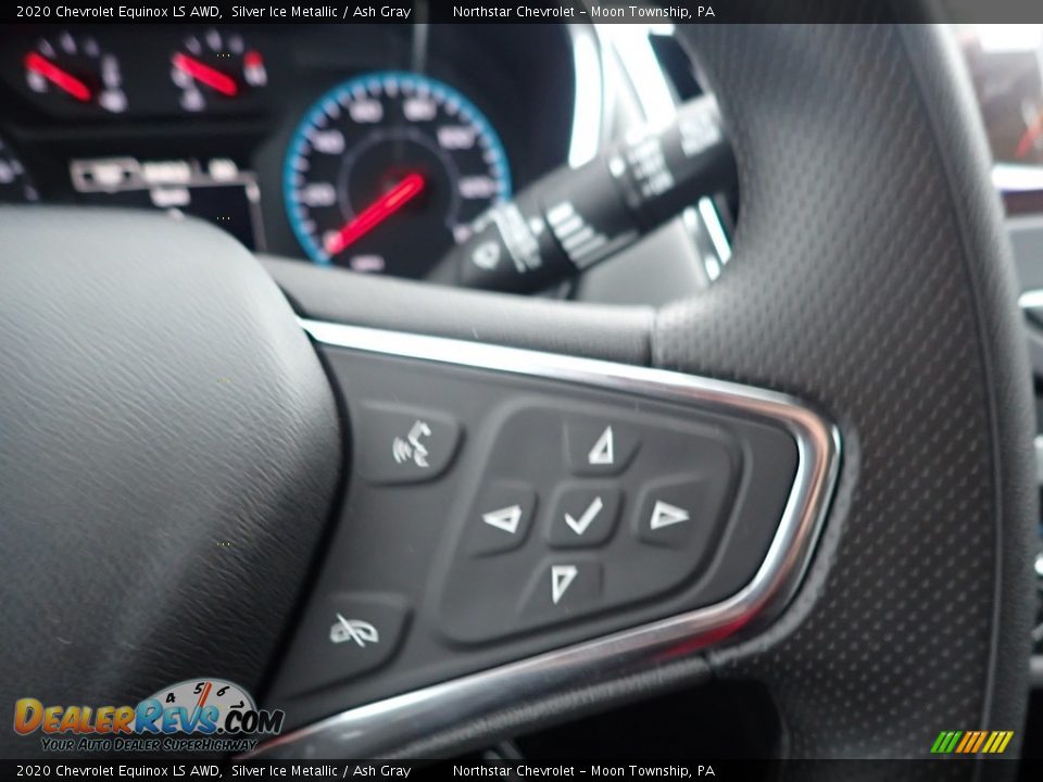 2020 Chevrolet Equinox LS AWD Silver Ice Metallic / Ash Gray Photo #17