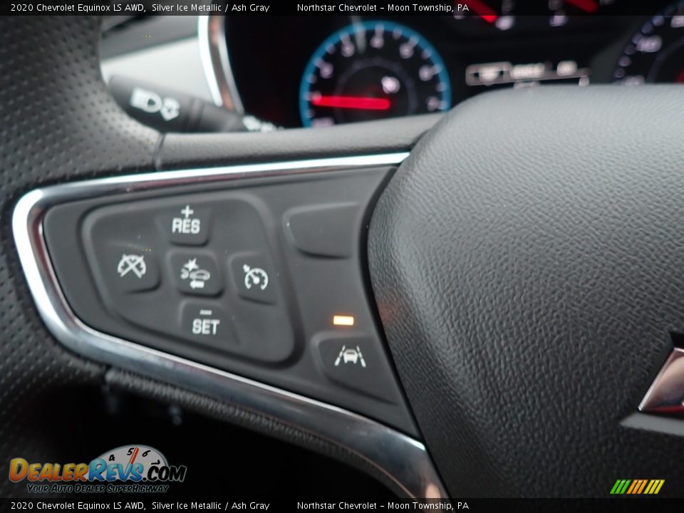 2020 Chevrolet Equinox LS AWD Silver Ice Metallic / Ash Gray Photo #18