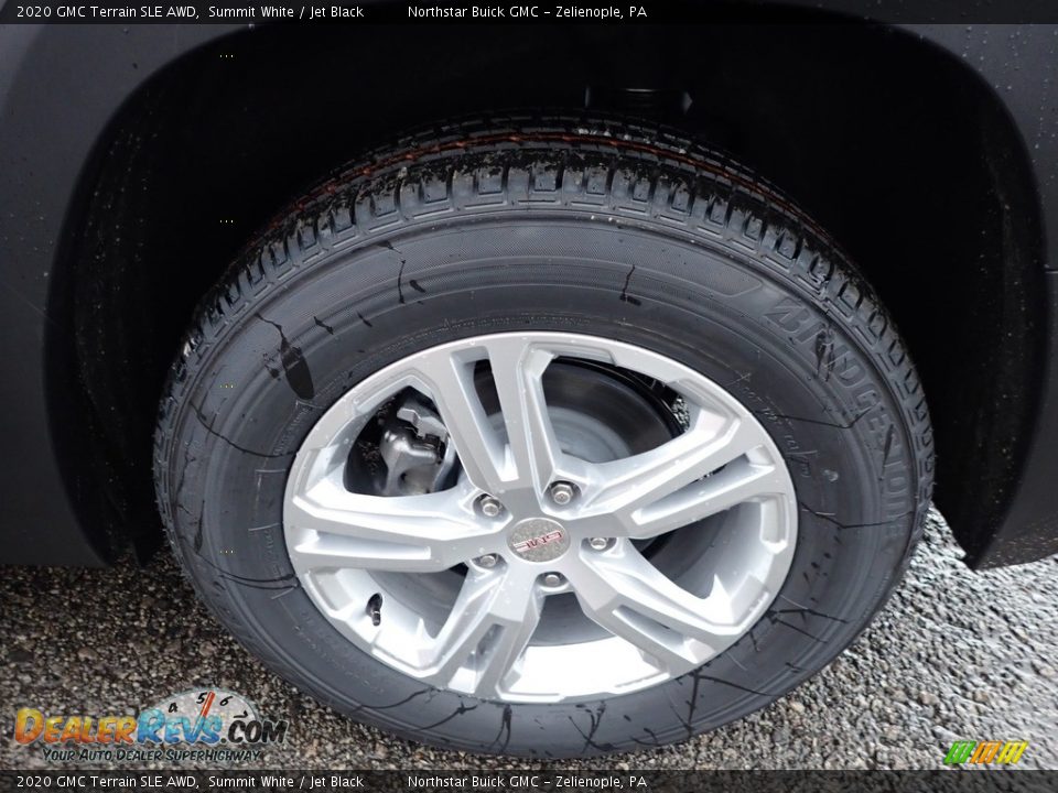 2020 GMC Terrain SLE AWD Summit White / Jet Black Photo #10