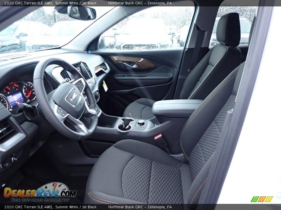 2020 GMC Terrain SLE AWD Summit White / Jet Black Photo #12