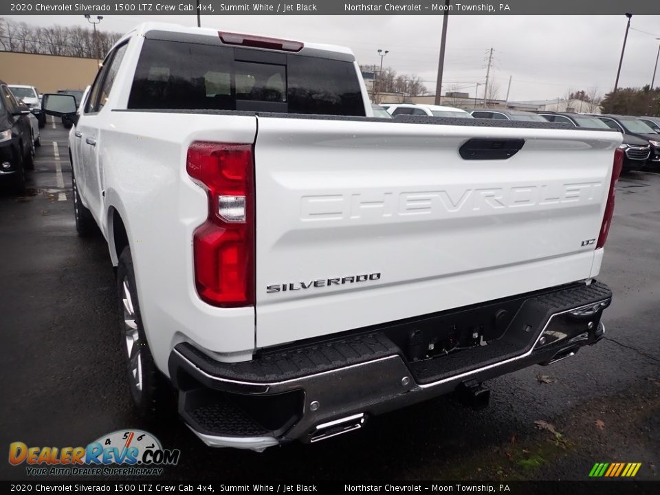 2020 Chevrolet Silverado 1500 LTZ Crew Cab 4x4 Summit White / Jet Black Photo #3