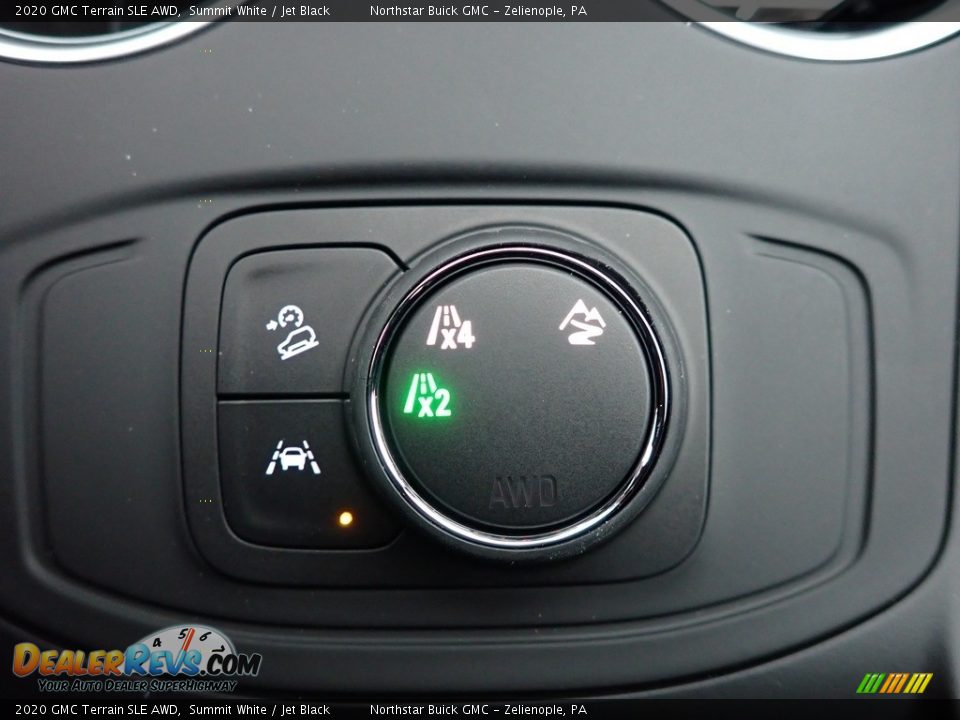 2020 GMC Terrain SLE AWD Summit White / Jet Black Photo #17