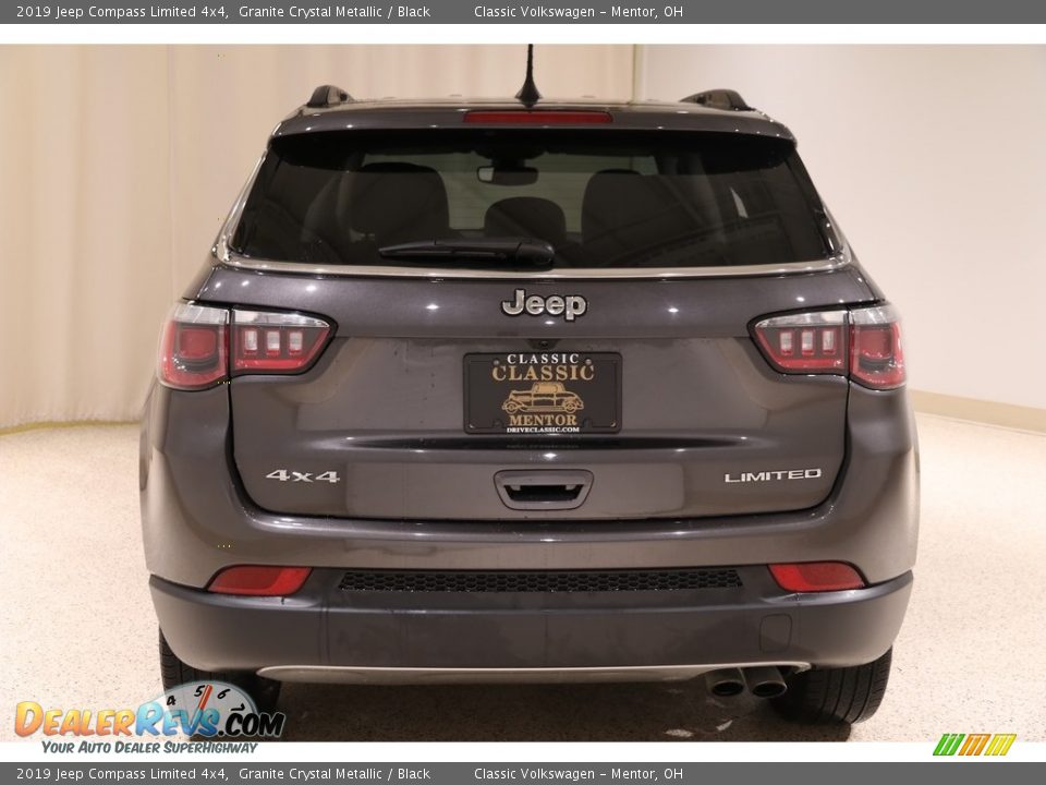 2019 Jeep Compass Limited 4x4 Granite Crystal Metallic / Black Photo #22