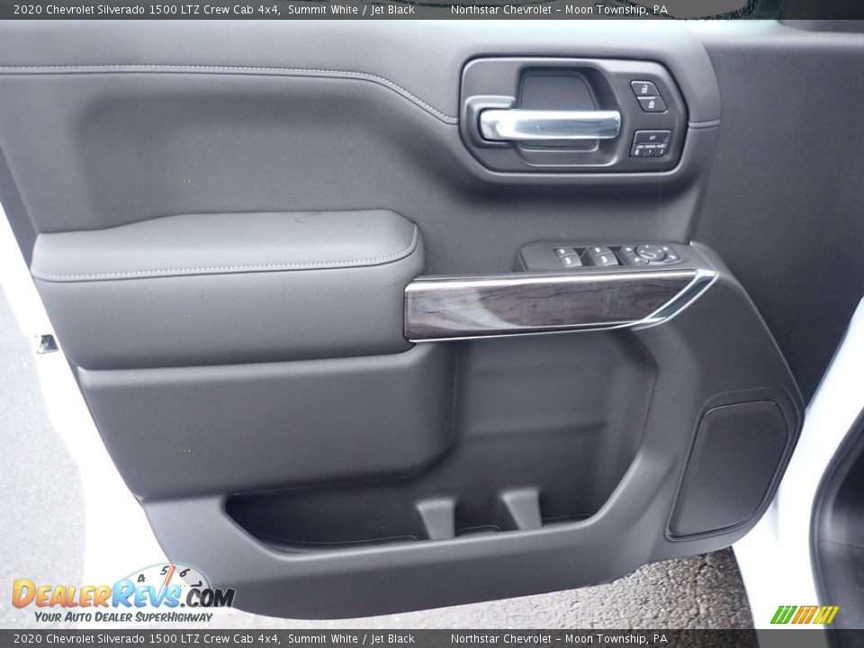 2020 Chevrolet Silverado 1500 LTZ Crew Cab 4x4 Summit White / Jet Black Photo #16