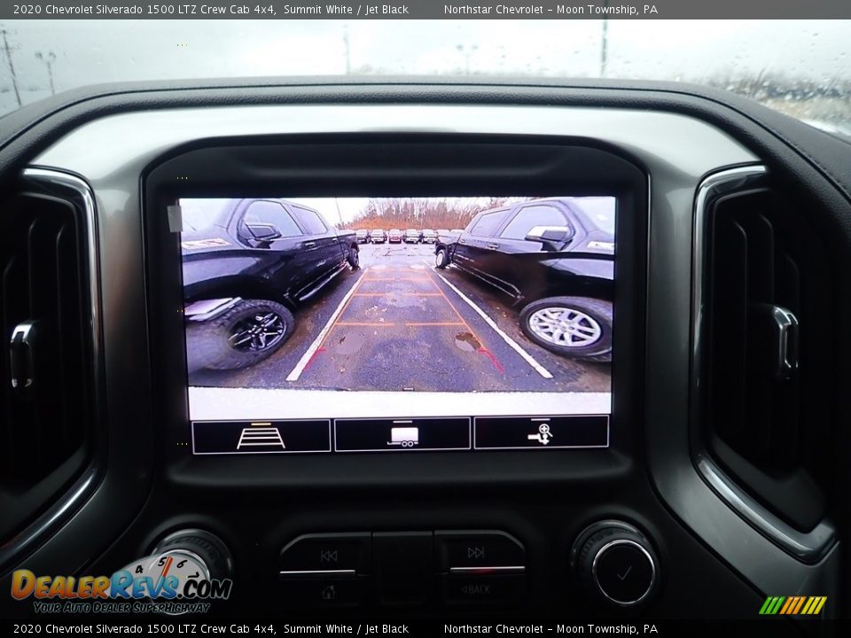 2020 Chevrolet Silverado 1500 LTZ Crew Cab 4x4 Summit White / Jet Black Photo #19