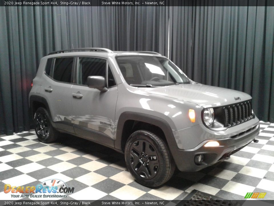 2020 Jeep Renegade Sport 4x4 Sting-Gray / Black Photo #4