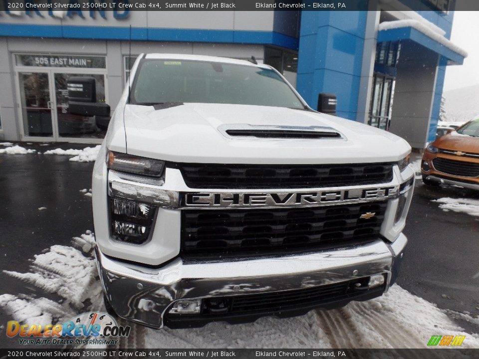 2020 Chevrolet Silverado 2500HD LT Crew Cab 4x4 Summit White / Jet Black Photo #2